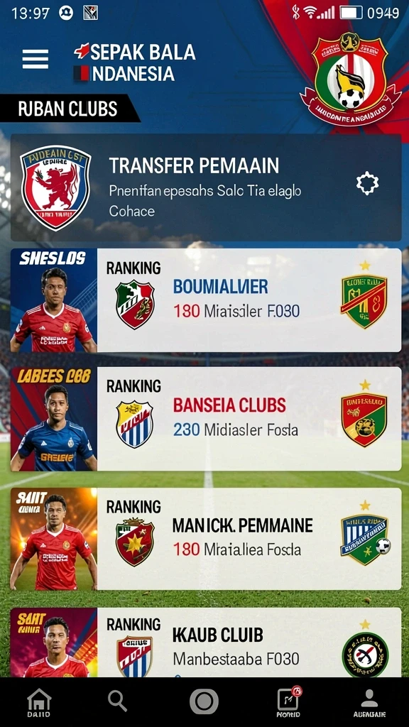 Tampilan utama aplikasi Review Aplikasi adam77 Versi Terbaru yang intuitif dan efisien.