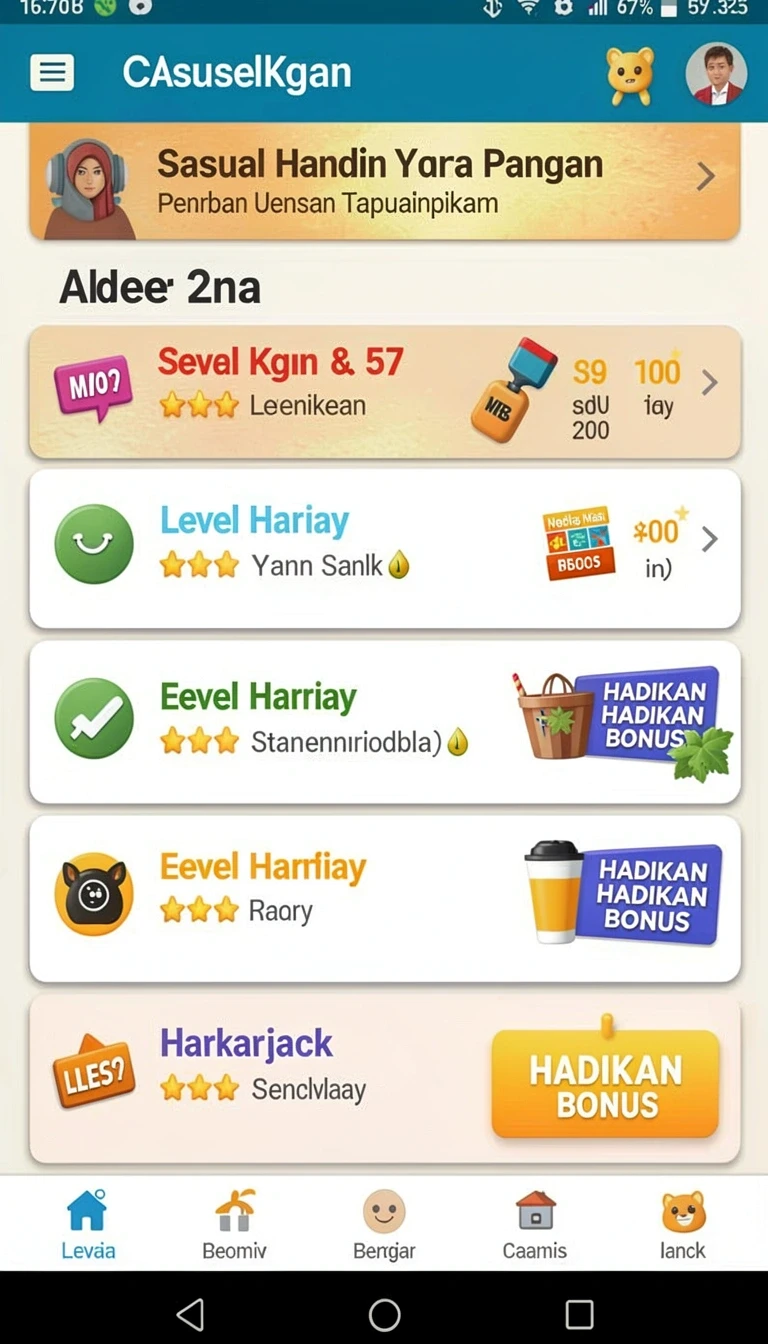 Tampilan utama aplikasi Review Aplikasi super88 Versi Terbaru yang intuitif dan efisien.